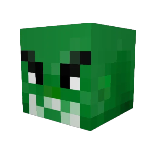 MarioStribt Minecraft avatar head, 3D render