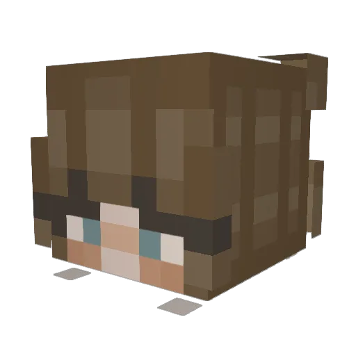 MarionPlayzzz Minecraft avatar head, 3D render