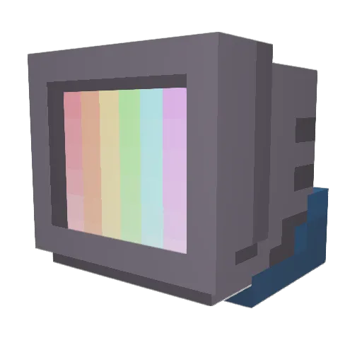 MarisKeen Minecraft avatar head, 3D render