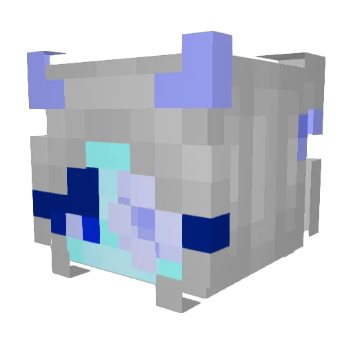 Maritienna Minecraft avatar head, 3D render