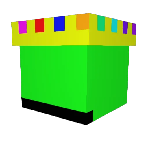 Mariupro Minecraft avatar head, 3D render