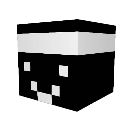 MariusFisker Minecraft avatar head, 3D render