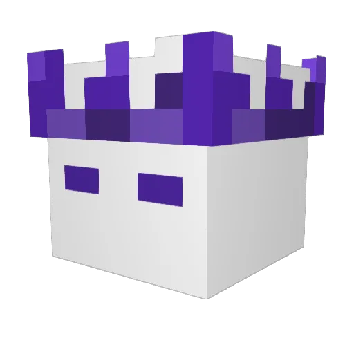 MariusYS Minecraft avatar head, 3D render