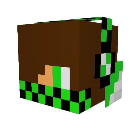 Mark182002 Minecraft avatar head, 3D render