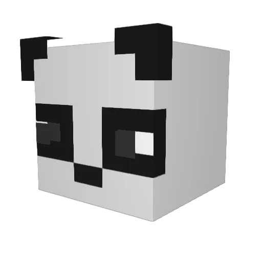 MarkTNB Minecraft avatar head, 3D render
