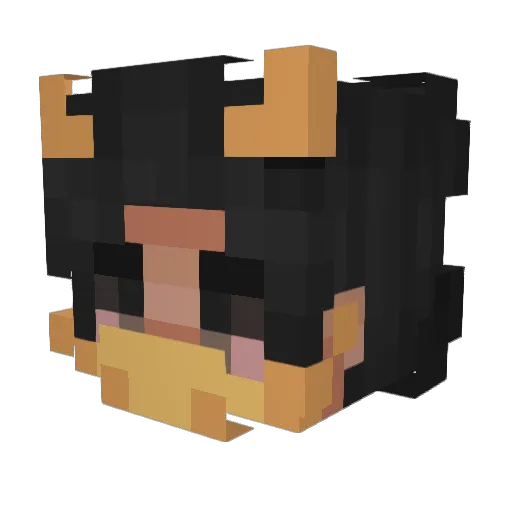 Mark_91 Minecraft avatar head, 3D render