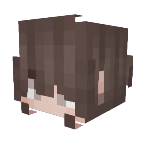 Mark_Anxin Minecraft avatar head, 3D render