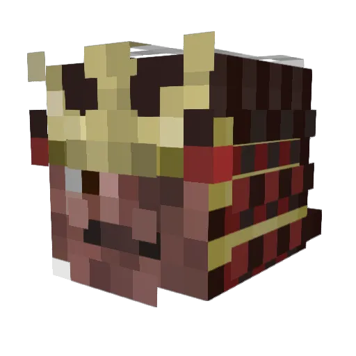 Mark_Sword_Saint Minecraft avatar head, 3D render
