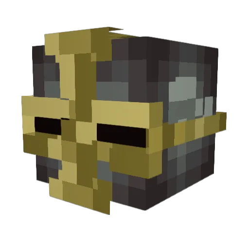Mark_mit_C Minecraft avatar head, 3D render