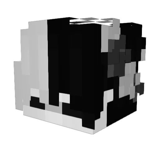 Mark_siwoo Minecraft avatar head, 3D render