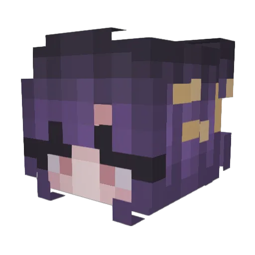 Marka_Cheats Minecraft avatar head, 3D render