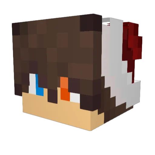 Markaiti40 Minecraft avatar head, 3D render