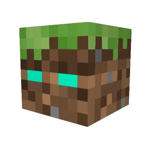 Markatih Minecraft avatar head, 3D render