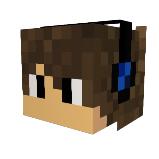Markdiaz23 Minecraft avatar head, 3D render