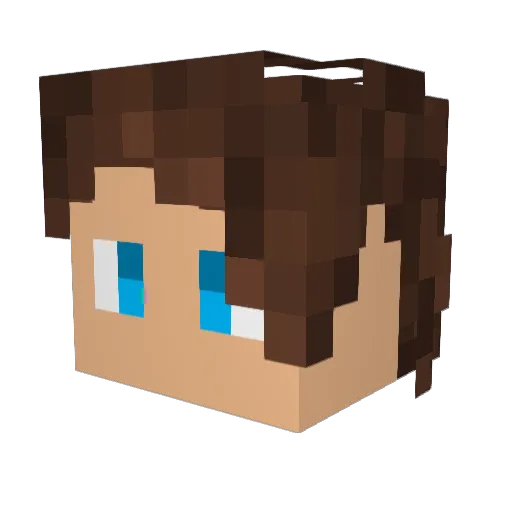 Markieboy2007 Minecraft avatar head, 3D render