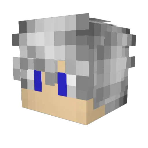 Markim_Br Minecraft avatar head, 3D render