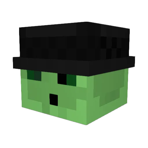 Markitoops Minecraft avatar head, 3D render