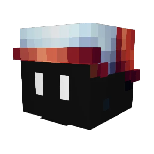 Markk__ Minecraft avatar head, 3D render