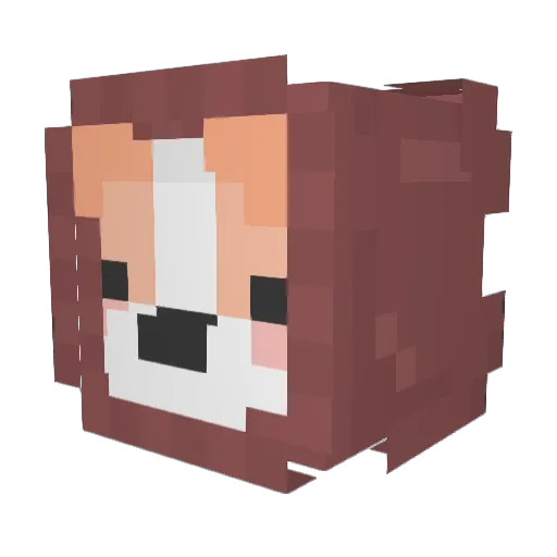 Marko0915 Minecraft avatar head, 3D render