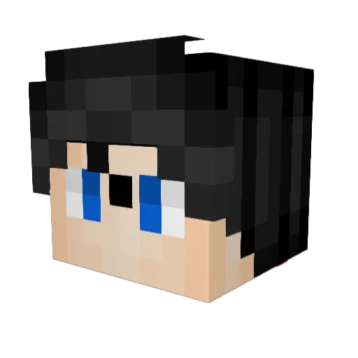 Marko_Miner Minecraft avatar head, 3D render