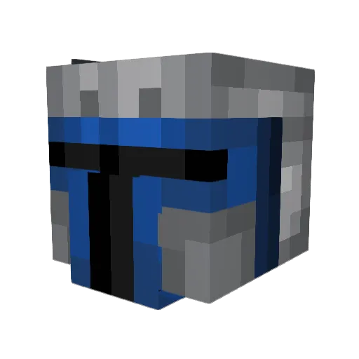 Markoes06 Minecraft avatar head, 3D render
