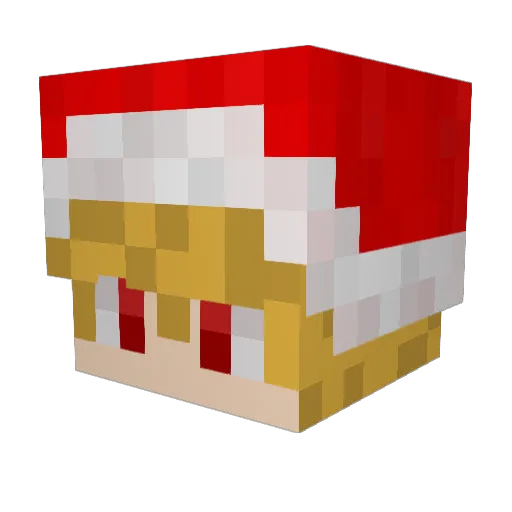 Markovskiy Minecraft avatar head, 3D render