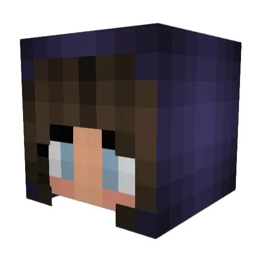 MarkowskyHD Minecraft avatar head, 3D render