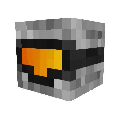 Marksung Minecraft avatar head, 3D render