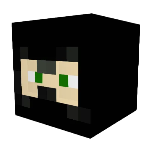Markus013 Minecraft avatar head, 3D render