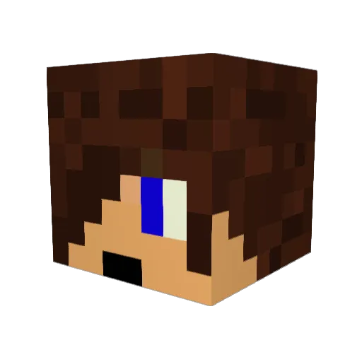 MarkusMaerz Minecraft avatar head, 3D render