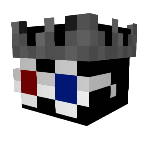MarkusMine Minecraft avatar head, 3D render