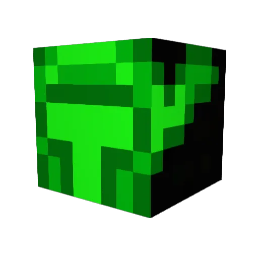 MarkvanDijk Minecraft avatar head, 3D render