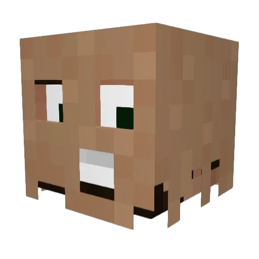 MarkyBoy31 Minecraft avatar head, 3D render