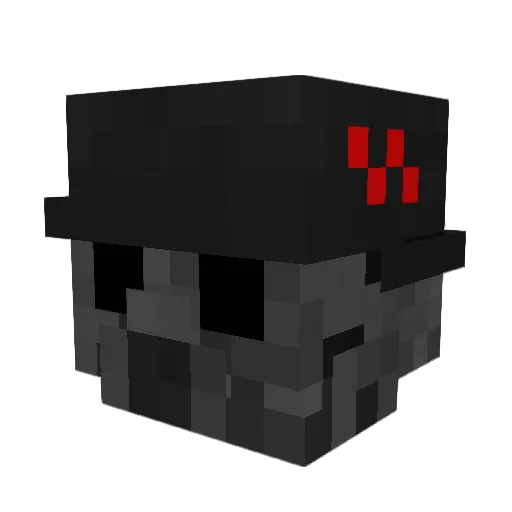 MarlboroGoldFan Minecraft avatar head, 3D render