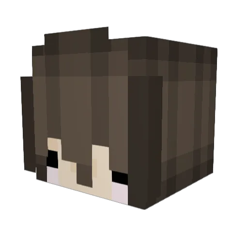 Marlen2407 Minecraft avatar head, 3D render