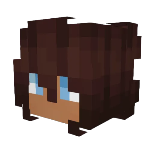 MarleyBoy1222 Minecraft avatar head, 3D render