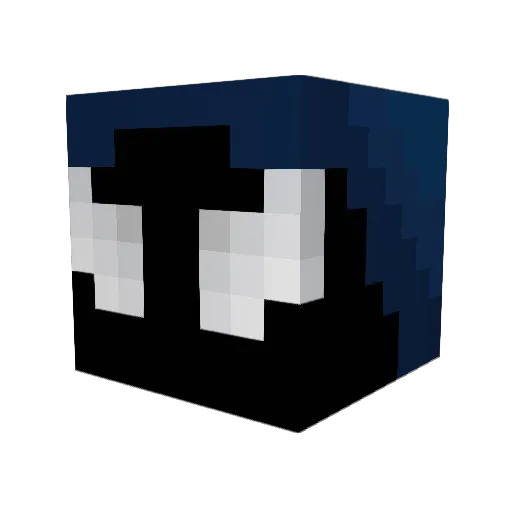 Marley_j Minecraft avatar head, 3D render