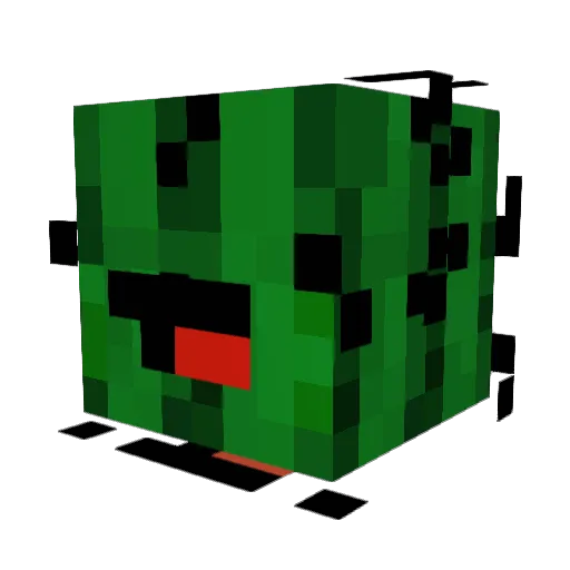 Marliessss Minecraft avatar head, 3D render