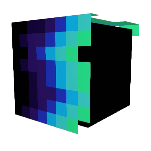 Marlinward04 Minecraft avatar head, 3D render