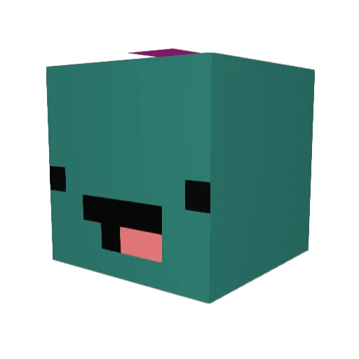 Marlo__ Minecraft avatar head, 3D render