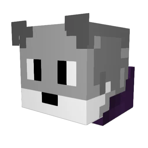 MarlonMalone Minecraft avatar head, 3D render