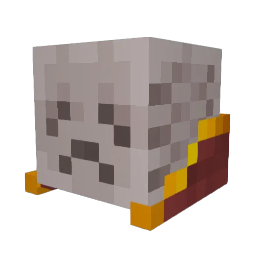 MarlonWS Minecraft avatar head, 3D render