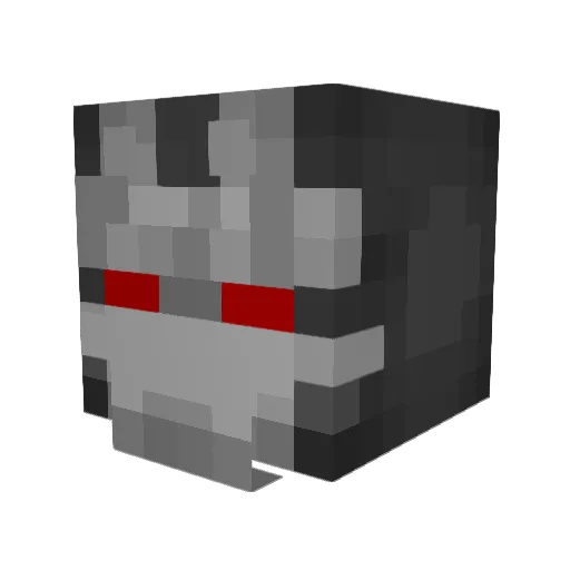 MarlowAlle Minecraft avatar head, 3D render