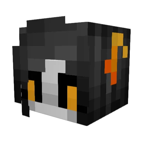 Marmalade95 Minecraft avatar head, 3D render