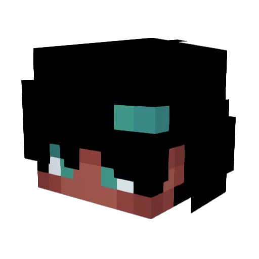 Marmar2133 Minecraft avatar head, 3D render