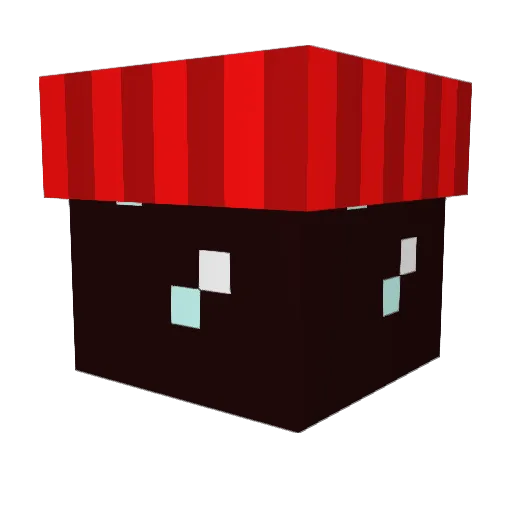 Marmite_1 Minecraft avatar head, 3D render