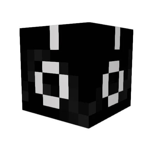 Marokazagyon Minecraft avatar head, 3D render