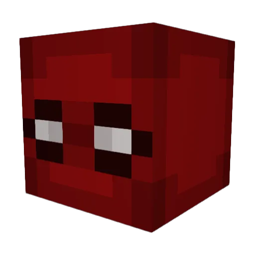 MaroonAspoon Minecraft avatar head, 3D render