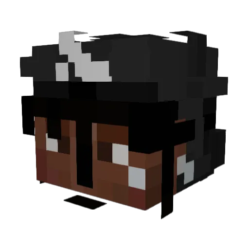 Marovskyy1 Minecraft avatar head, 3D render