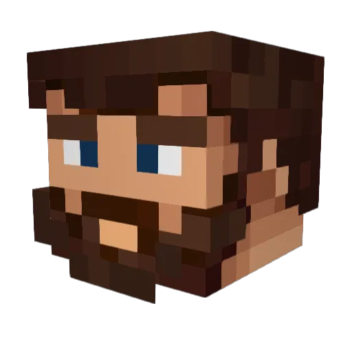 Marra_1337 Minecraft avatar head, 3D render